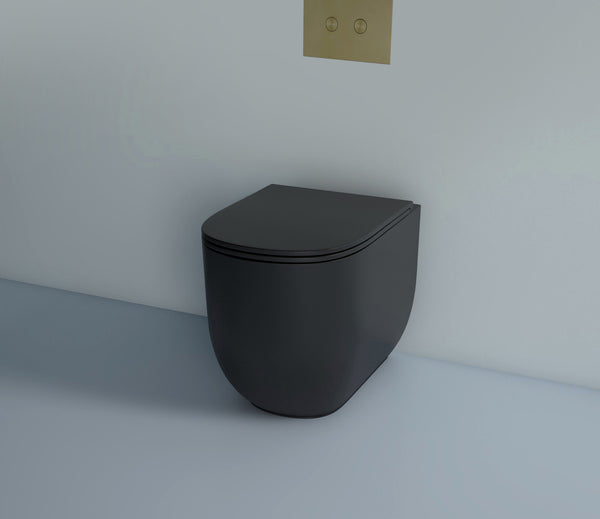 milady-matte-black-toilet pan Studio Bagno