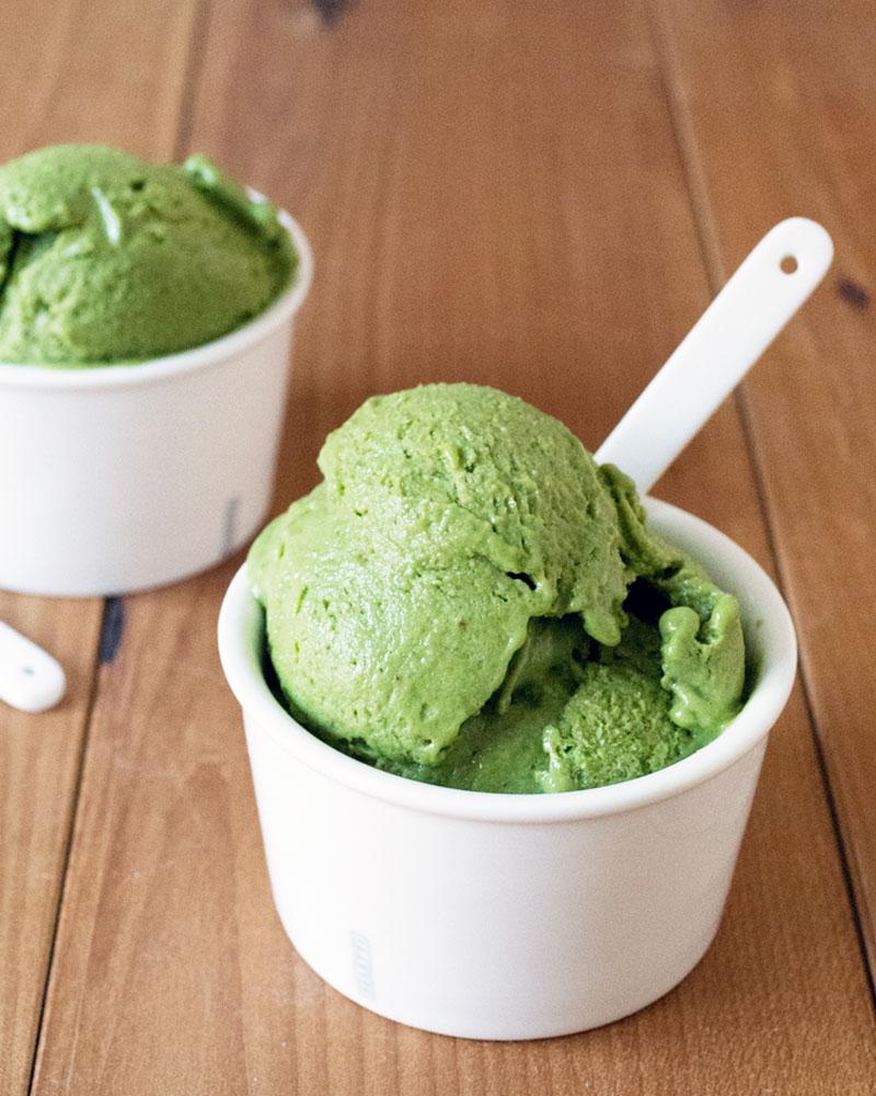 Vegan Matcha Nice Cream