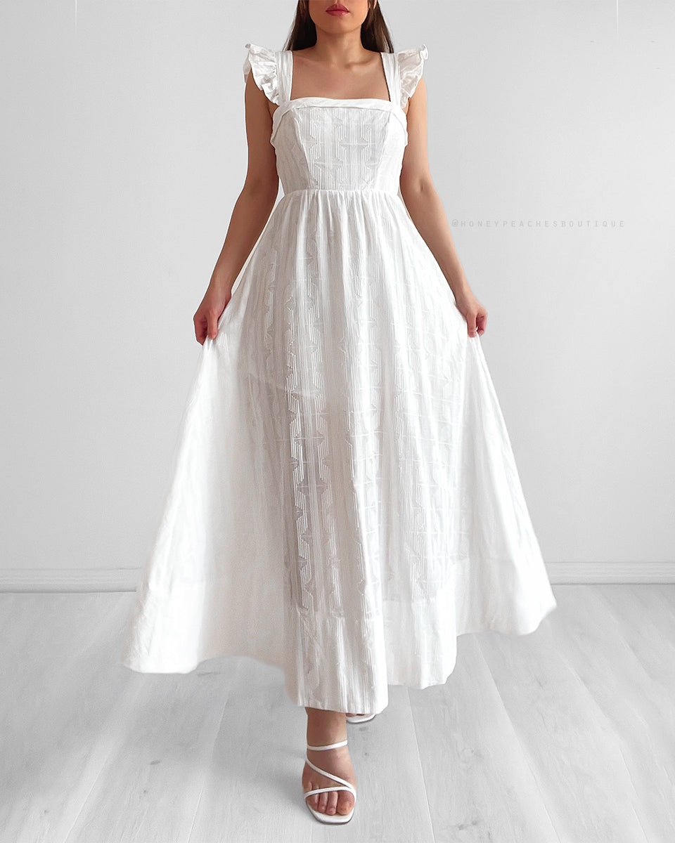 Dahlia Maxi Dress - White