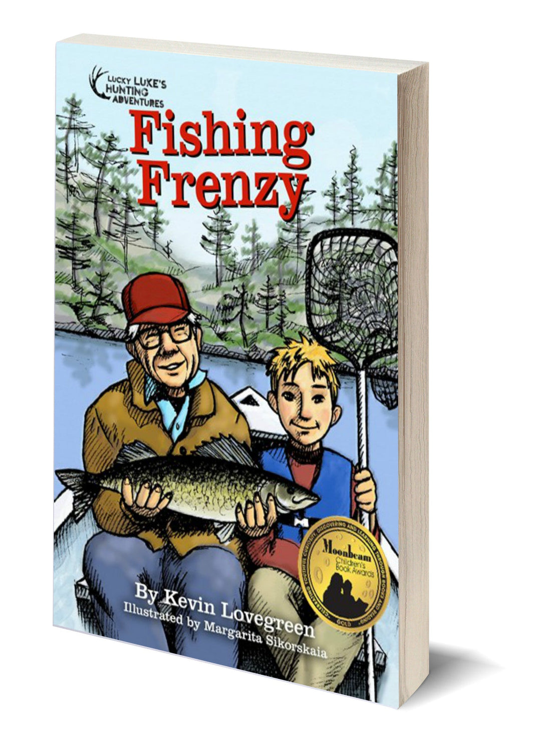 Local author works with big names in fishing on new children's