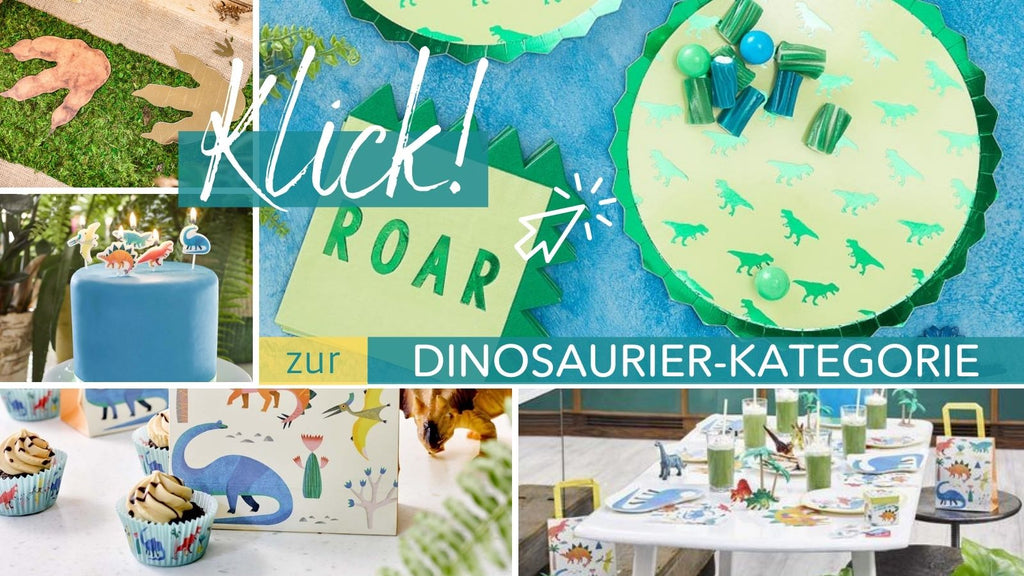 dino kindergeburtstag deko