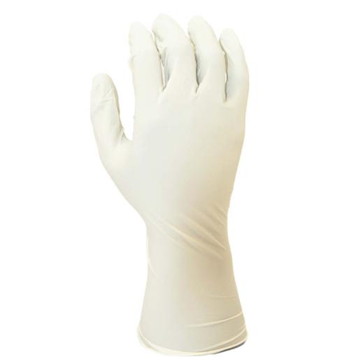 Nitrile Gloves for ISO 5-6 Cleanroom | Powder-free 12" Cuff - White - Valutek product image