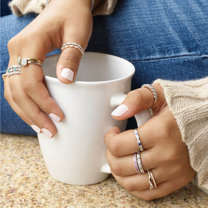 Stackable Rings style=