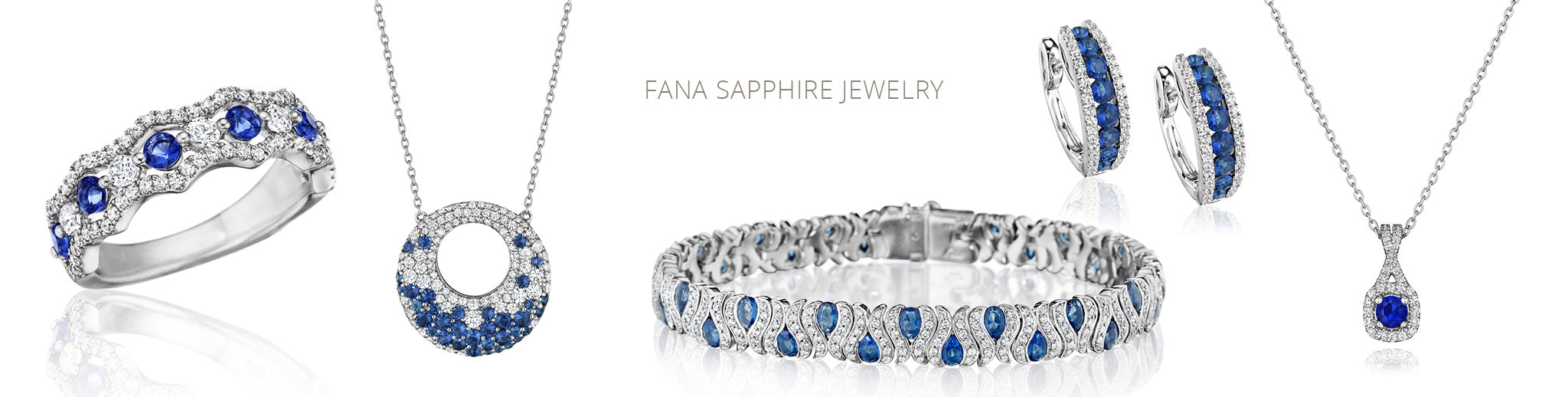 Sapphire jewelry by Fana