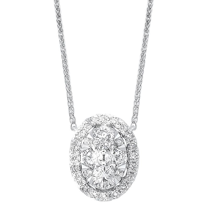 Diamond Connector Link Necklace