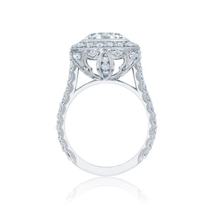 Tacori Platinum RoyalT Cushion Diamond Engagement Ring (1.63 CTW)