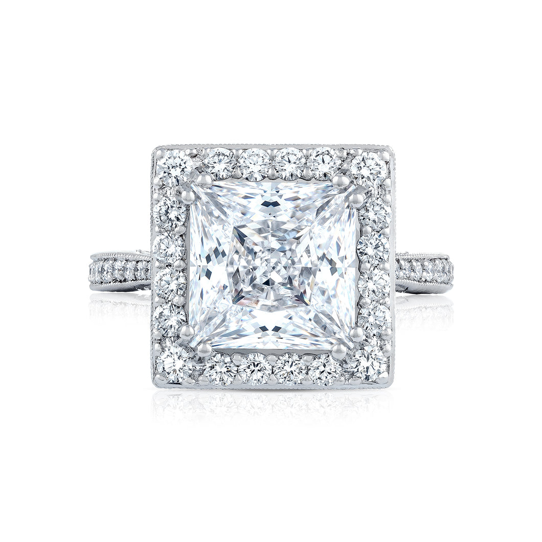 Tacori RoyalT Princess Diamond Engagement Ring (1.06 CTW)