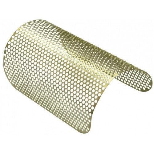 Example of titanium mesh (A) that can easily conform to the