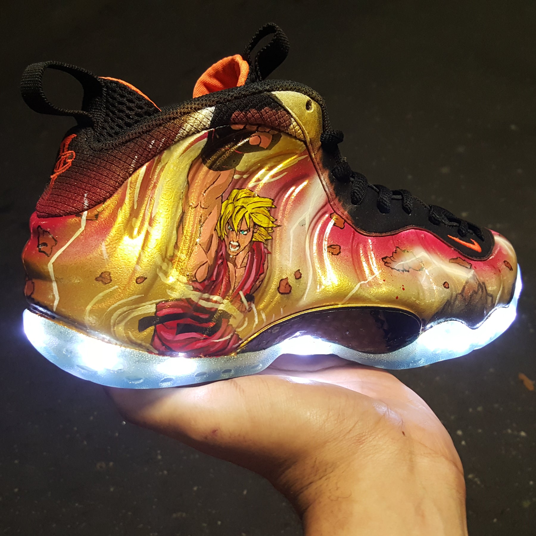 light up foamposites