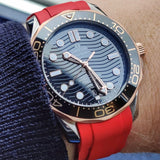 Omega Seamaster Diver 300m Sedna gold