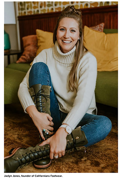 Jaclyn Jones, founder of Californians Footwear