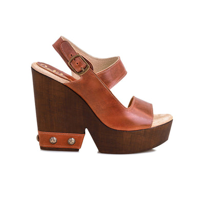 The Rachel - Olive Green Slingback Wedge Sandal | Footwear
