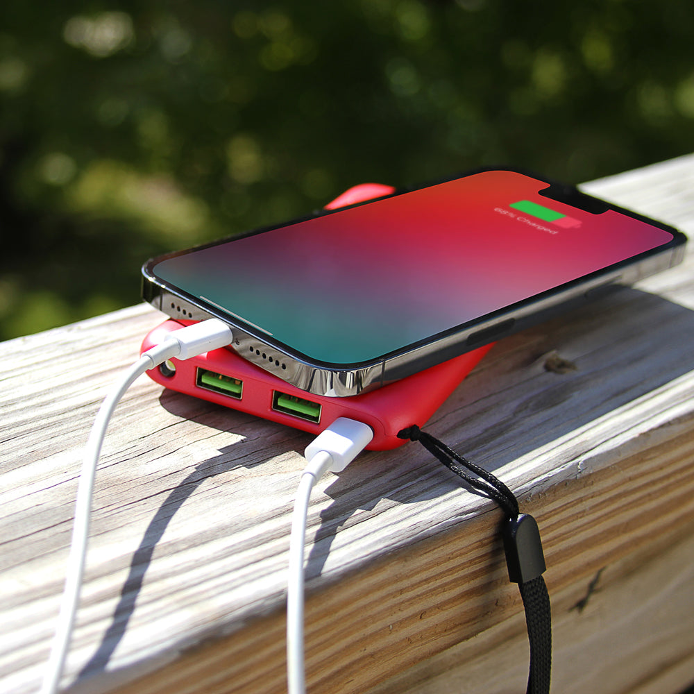 Limitless MightyBoost 10,000mAh Power Bank with LED Light & Strap 