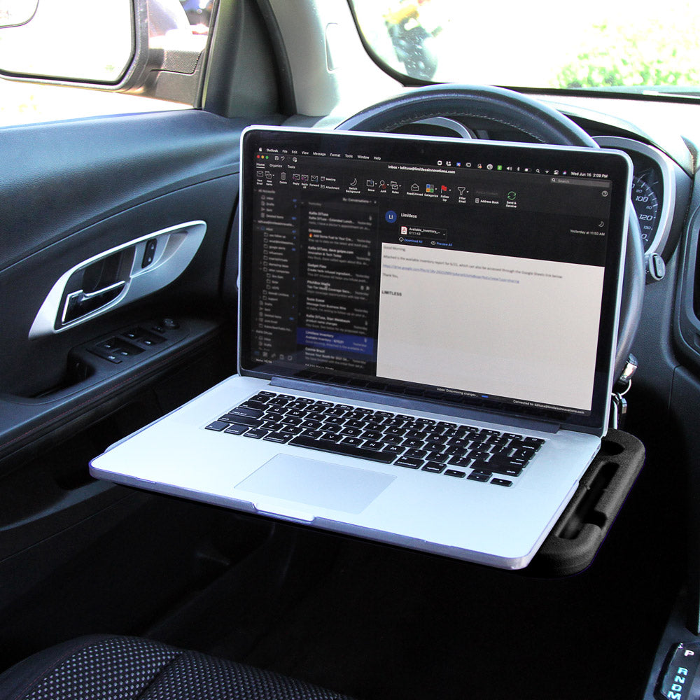 DIY Steering Wheel Desk (or Laptop Stand) 