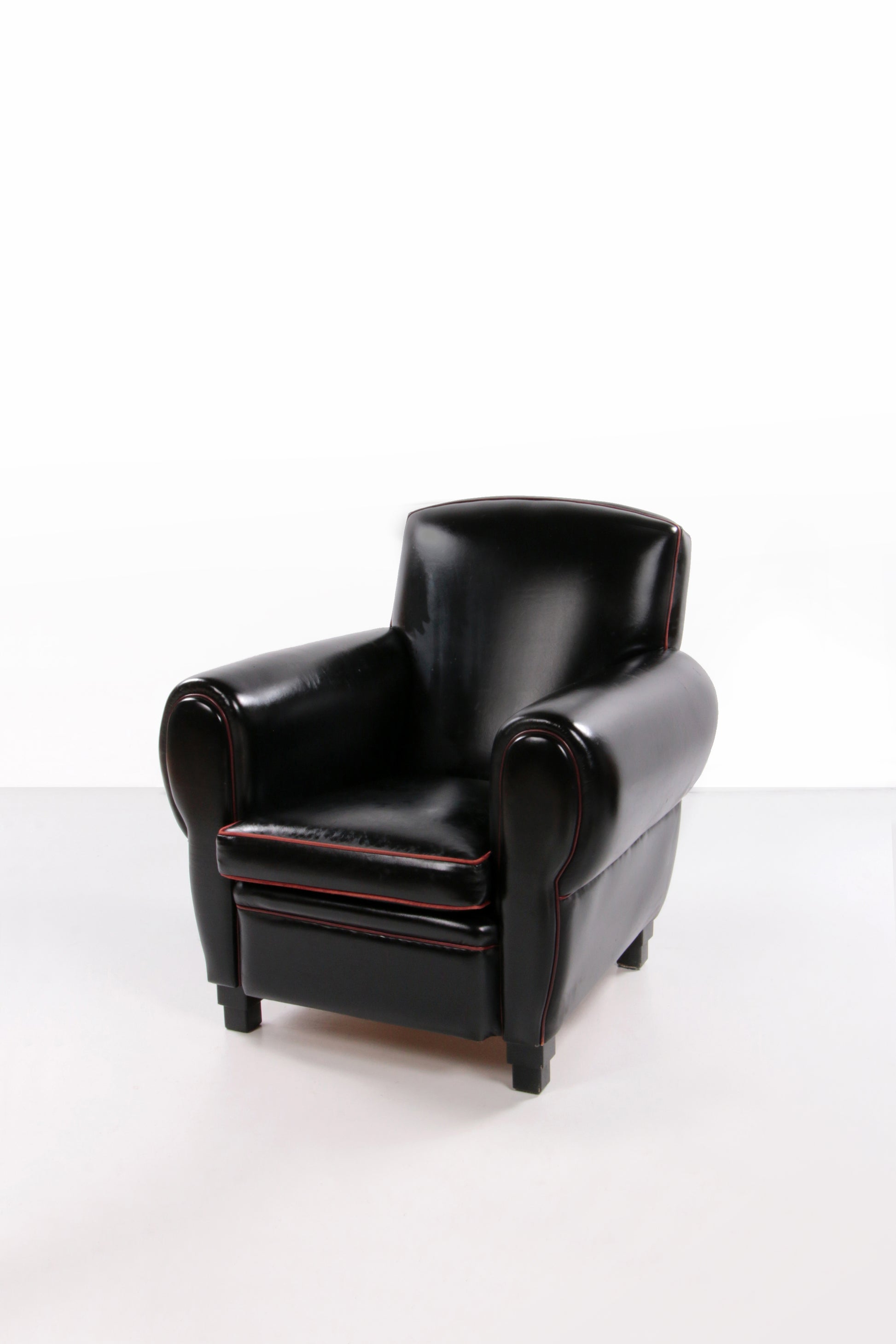 knijpen landen Straat Zeer comfortabele en prachtige leren fauteuil van LA Lounge Atelier. –  Timeless-Art