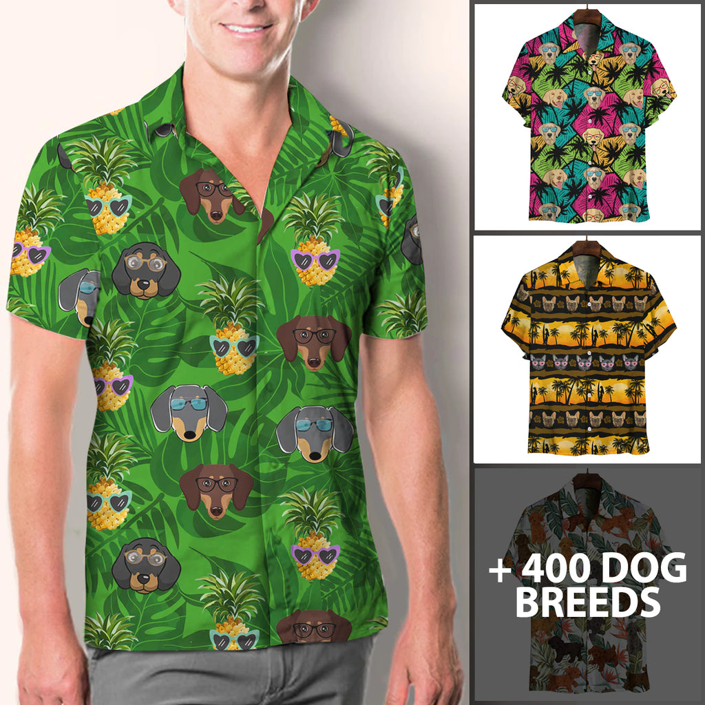Funny Summer Pets Hawaiian Shirt