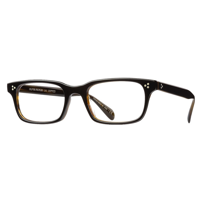 Oliver Peoples CAVALON Black/olive Tortoise - Clear Lens Eyeglasses – Specs  Appeal Optical