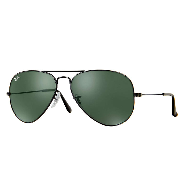 ray ban dark green aviator