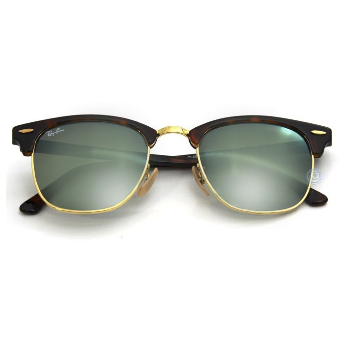 Retfærdighed sne hvid roman Rayban CLUBMASTER Shiny Red/Havana - Green Flash Gradient Sunglasses –  Specs Appeal Optical