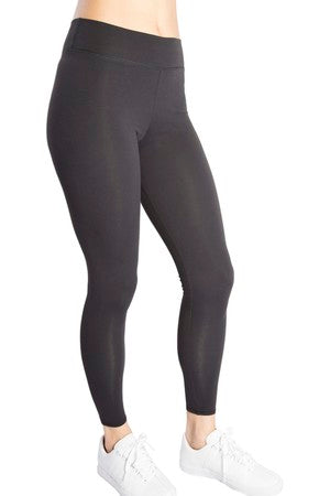 One Step Ahead Cotton Roll Top Waist Legging – Bay Basics