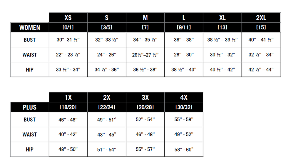 New Era Women's Size Charts - Official U.S. Soccer Store