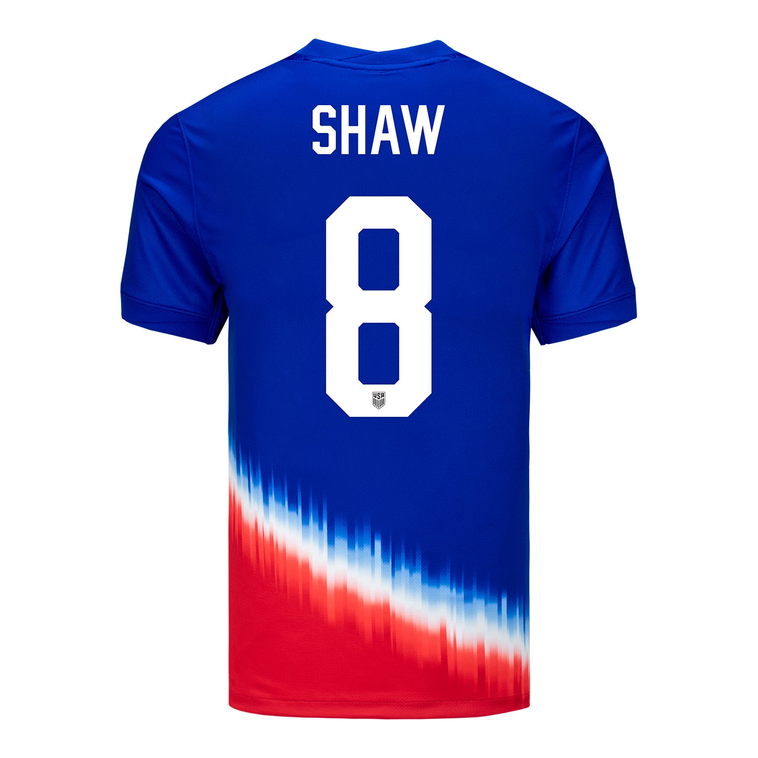 Men's Nike USWNT 2024 Personalized American Icon Away Stadium Jersey - Back View