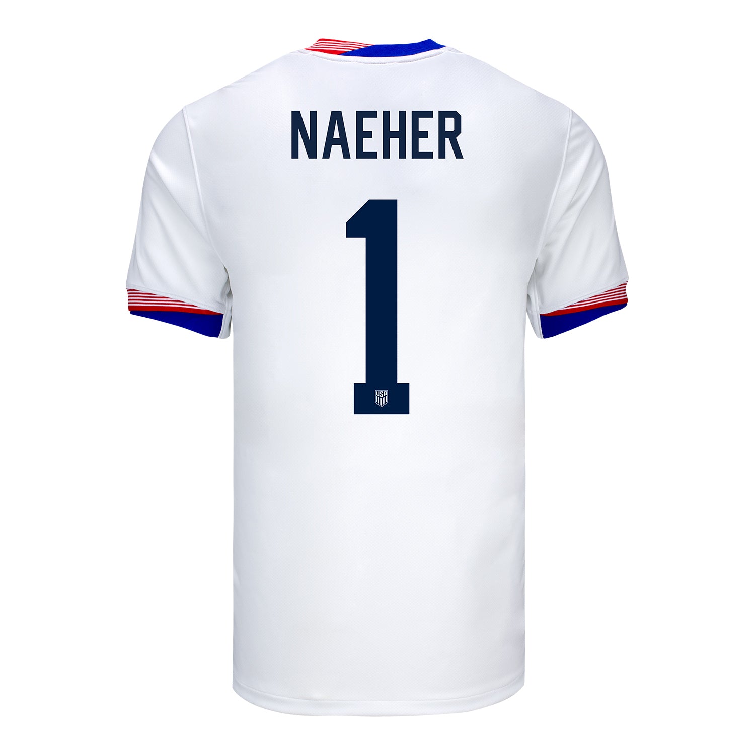 Men's Nike USWNT 2024 Personalized American Classic Home Stadium Jersey - Back View