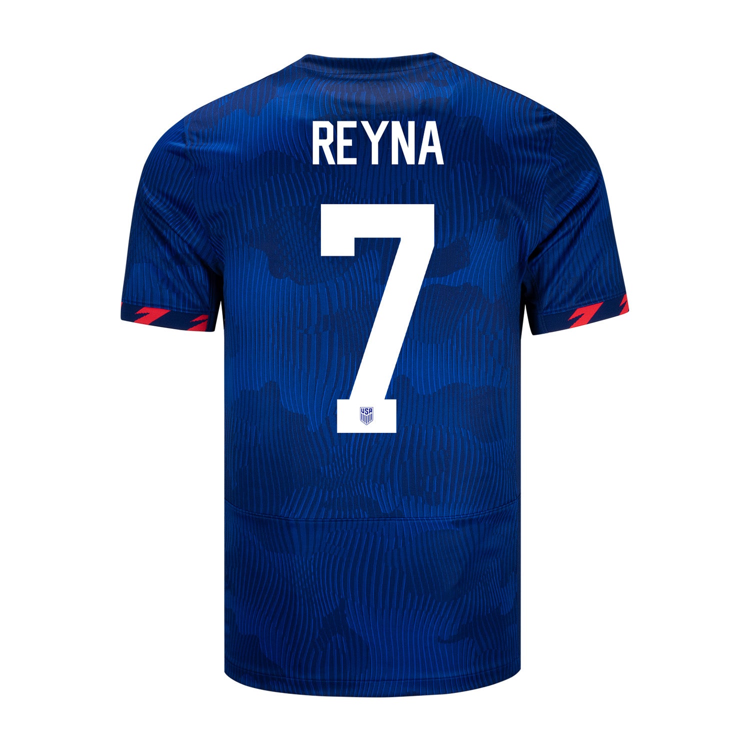 Men's Nike USMNT 2023 Personalized Away Stadium Jersey - Back View