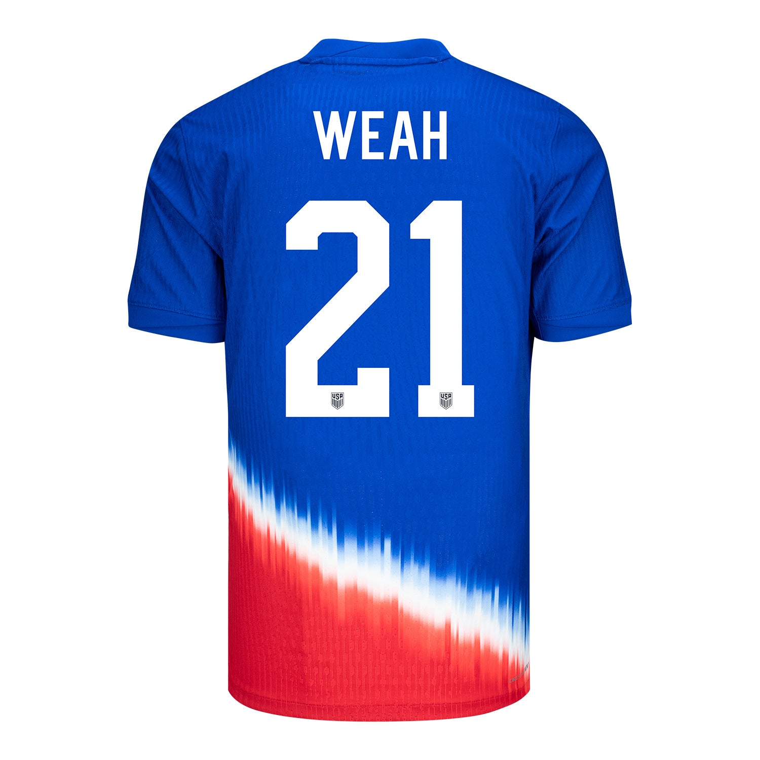 Men's Nike USMNT 2024 Personalized American Icon Away Match Jersey