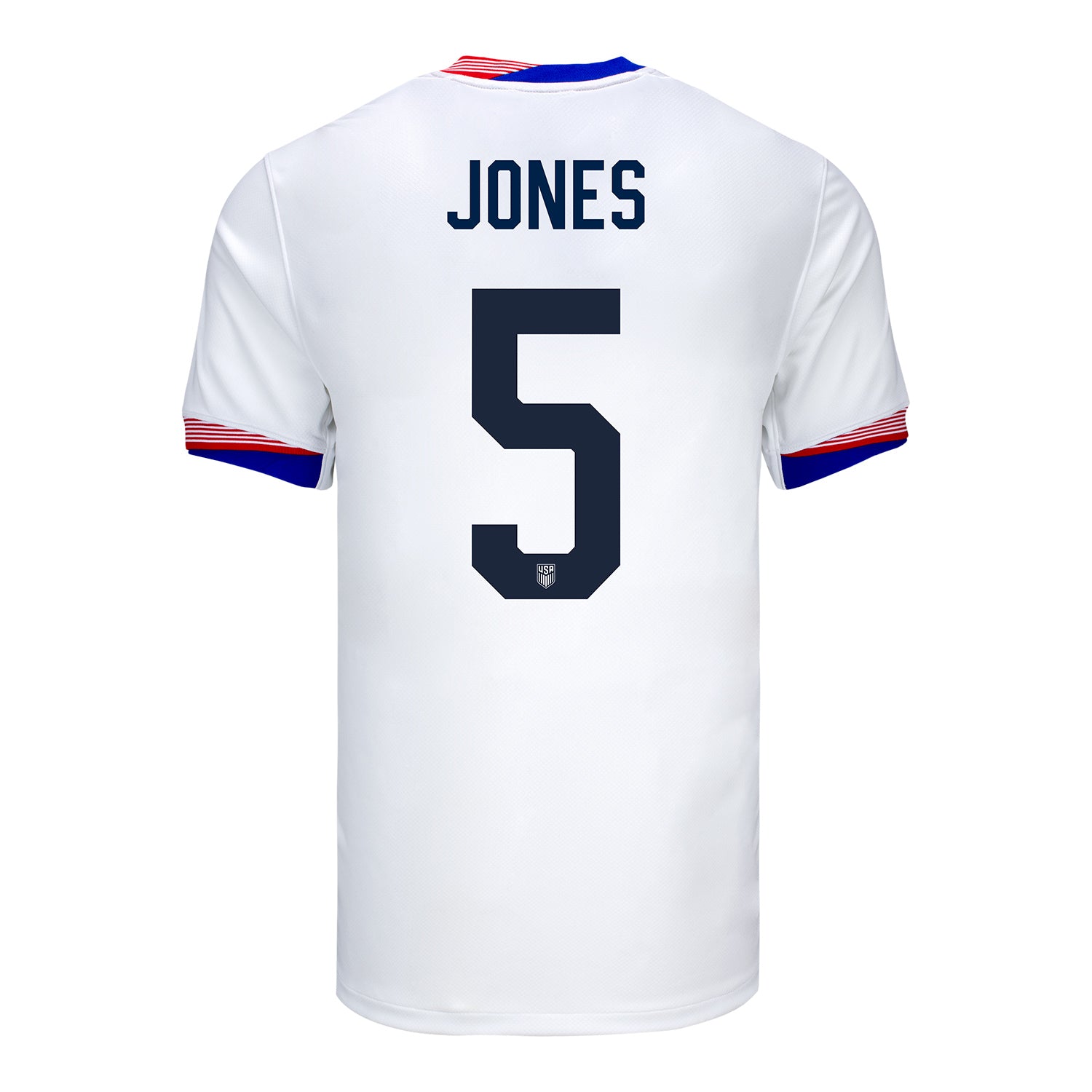 Men's Nike USMNT 2024 Personalized American Classic Home Stadium Jersey - Back View