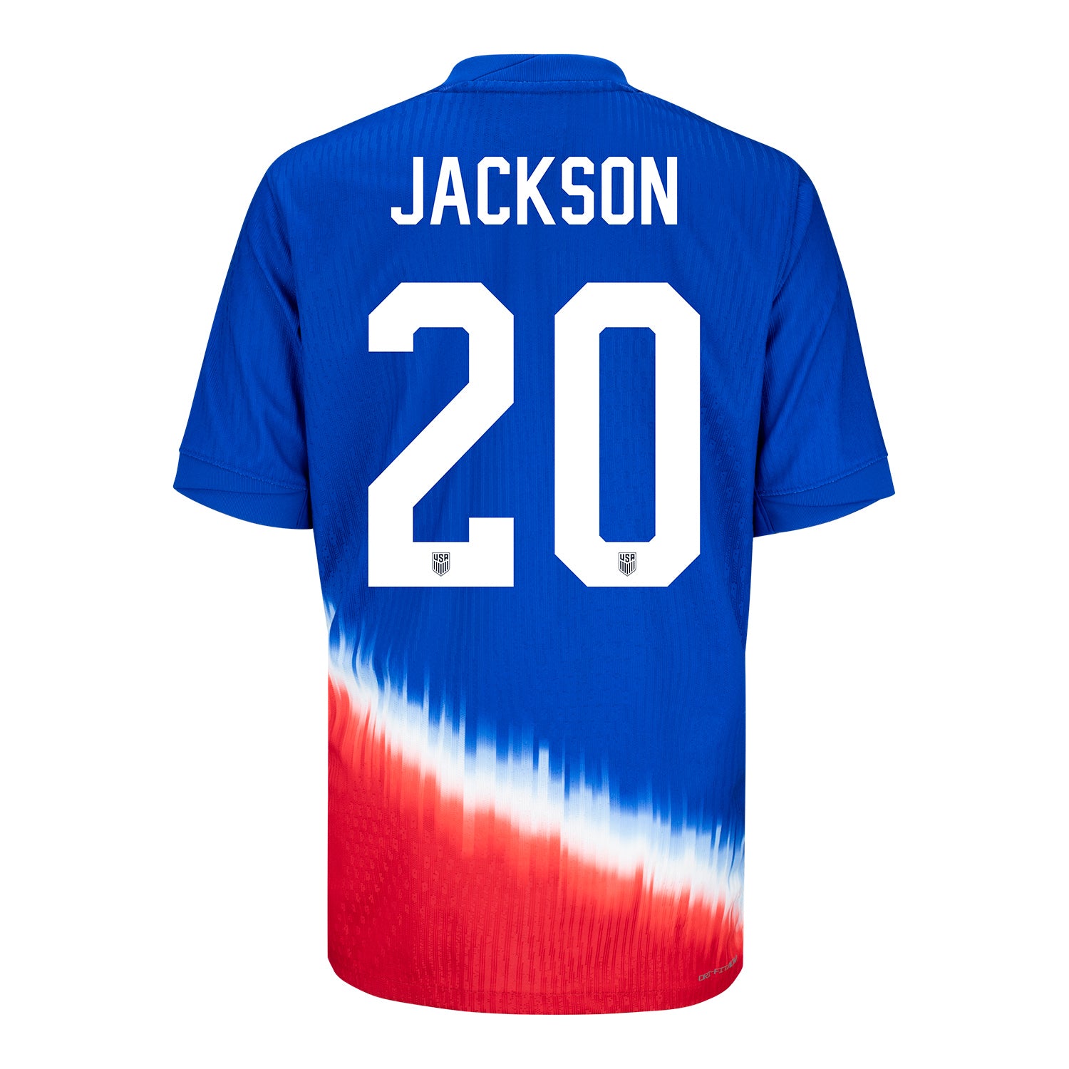 Youth Nike USMNT 2024 Personalized American Icon Away Match Jersey