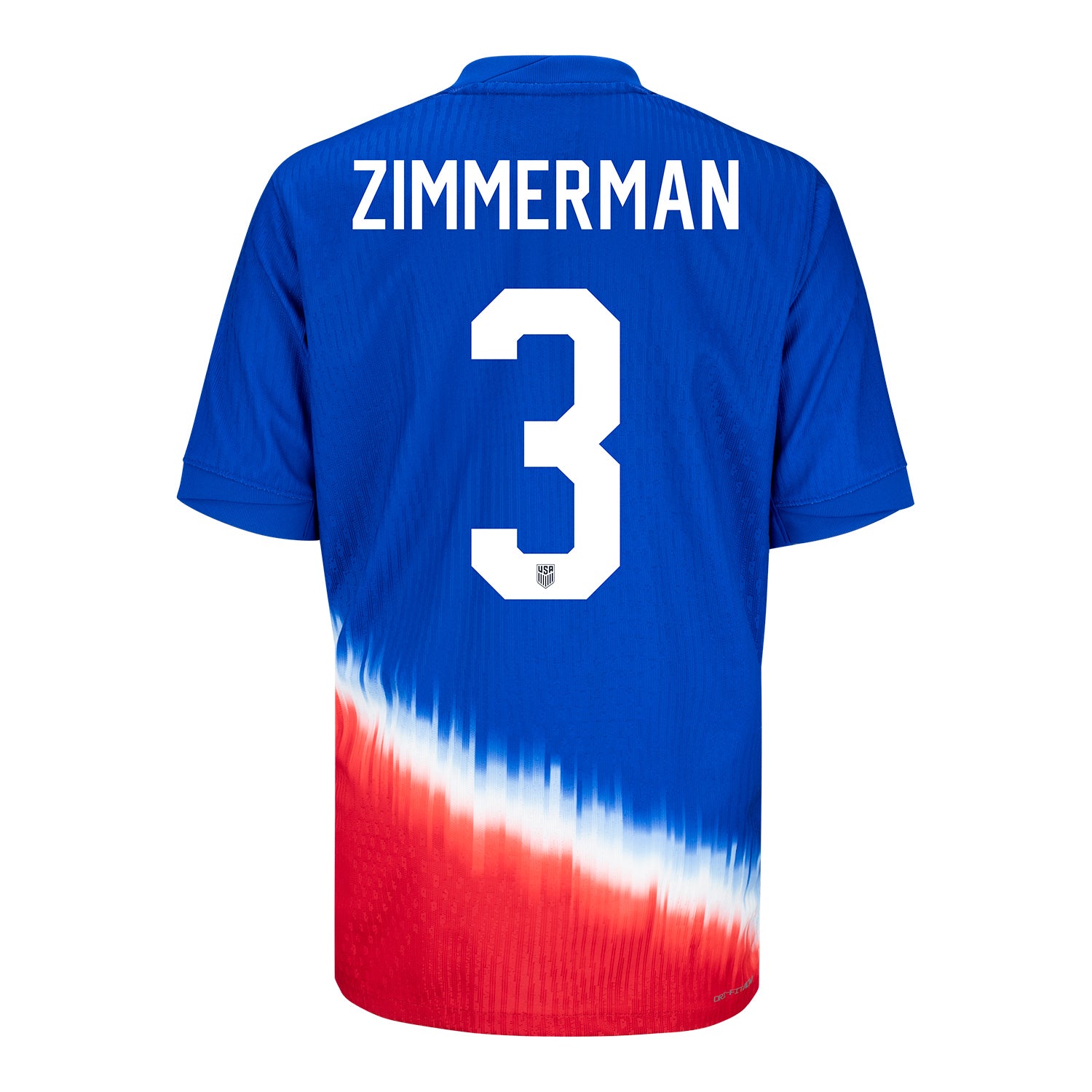 Youth Nike USMNT 2024 Personalized American Icon Away Match Jersey