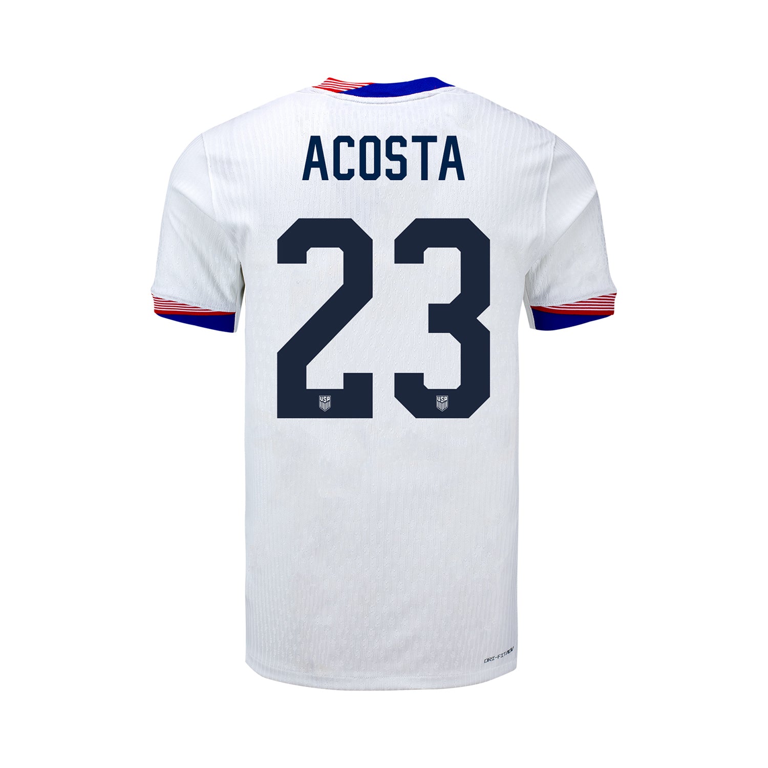 Youth Nike USMNT 2024 Personalized American Classic Home Match Jersey