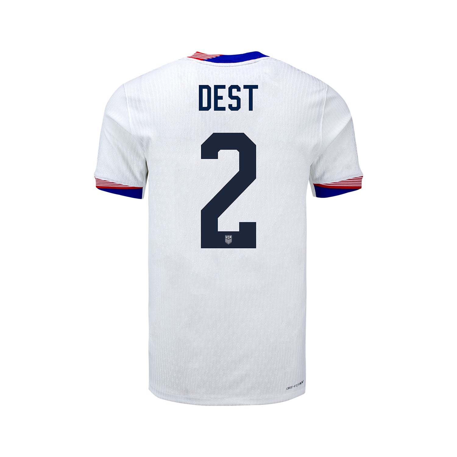 Youth Nike USMNT 2024 Personalized American Classic Home Match Jersey