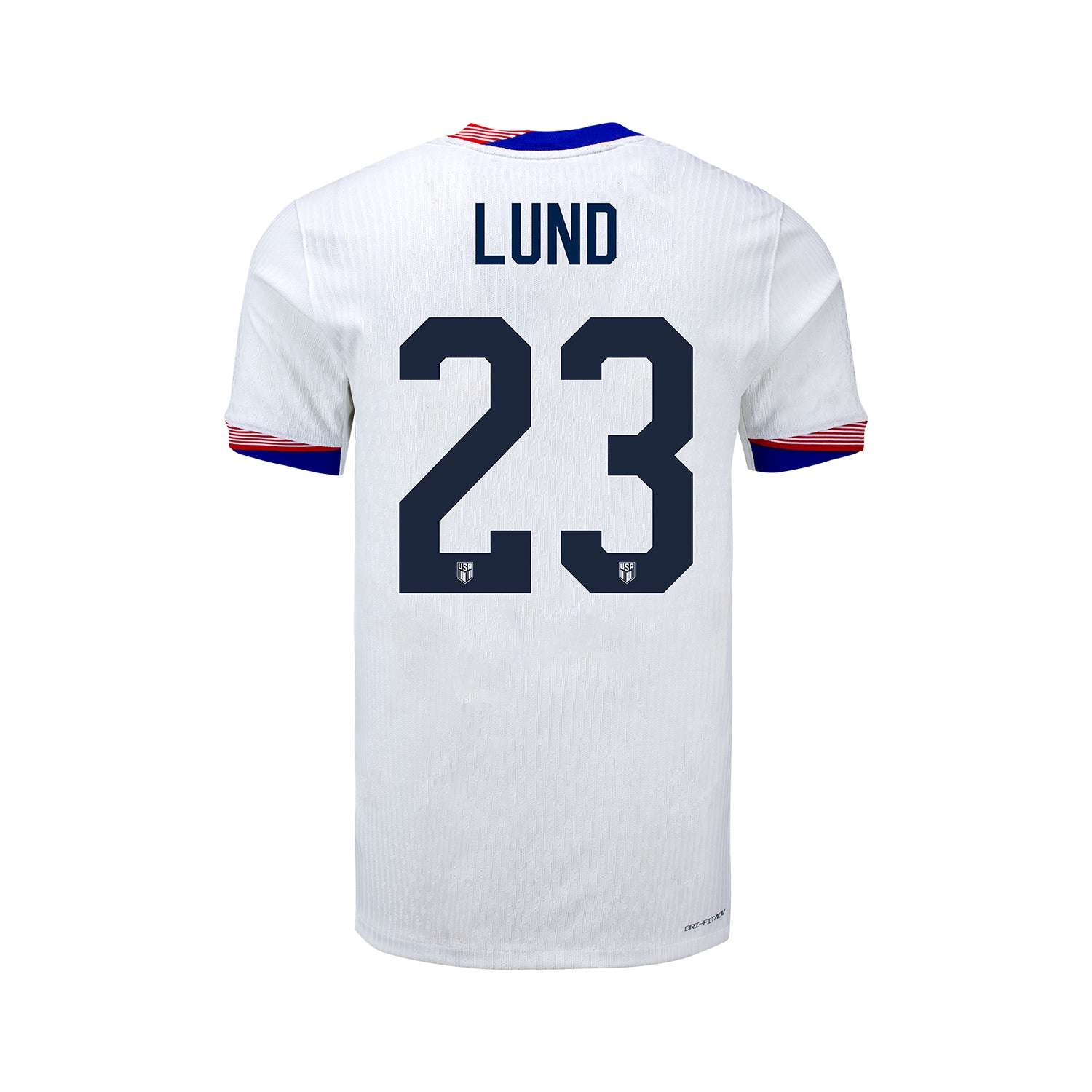 Youth Nike USMNT 2024 Personalized American Classic Home Match Jersey