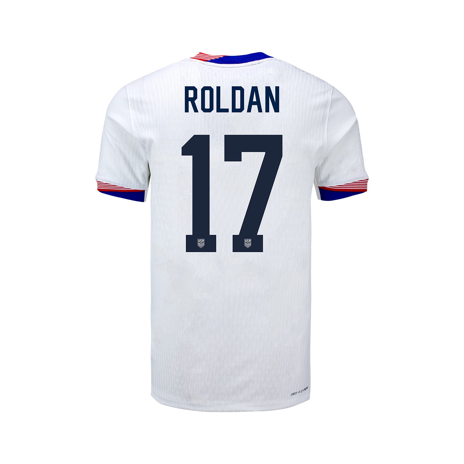 Youth Nike USMNT 2024 Personalized American Classic Home Match Jersey