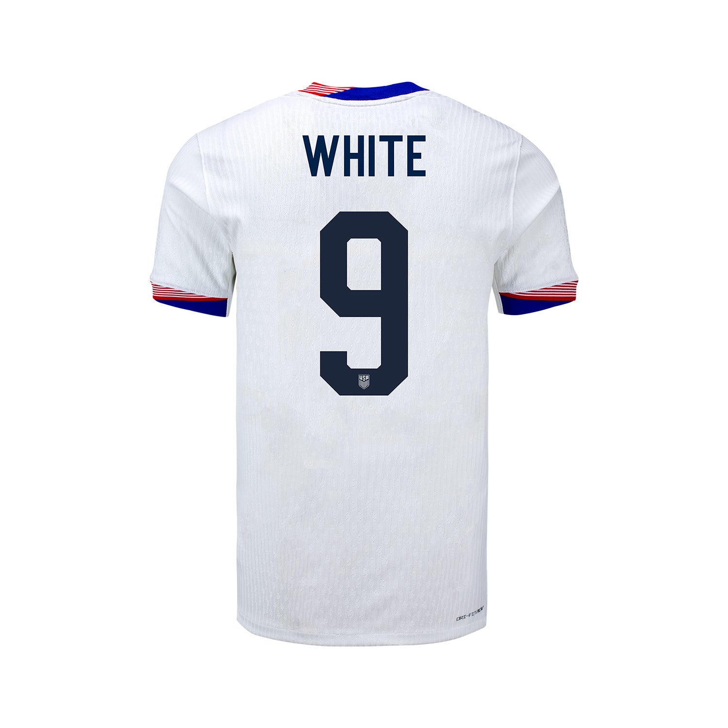 Youth Nike USMNT 2024 Personalized American Classic Home Match Jersey