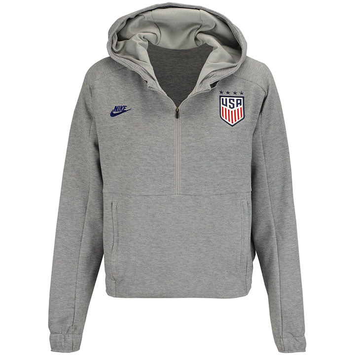 nike half zip hoodie women's