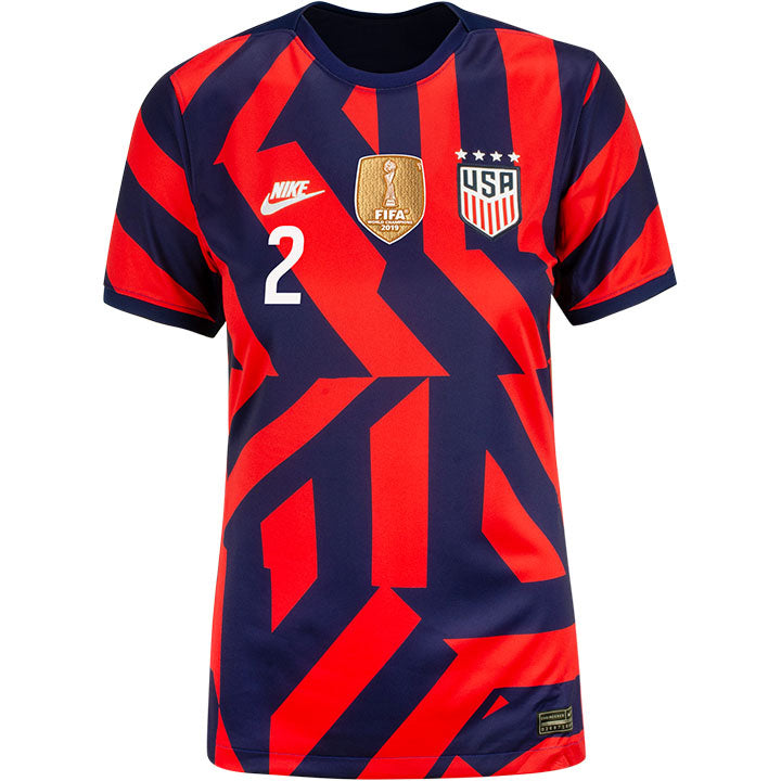 Women's Nike Navy USWNT 2023 Strike Drill Pre-Match Top