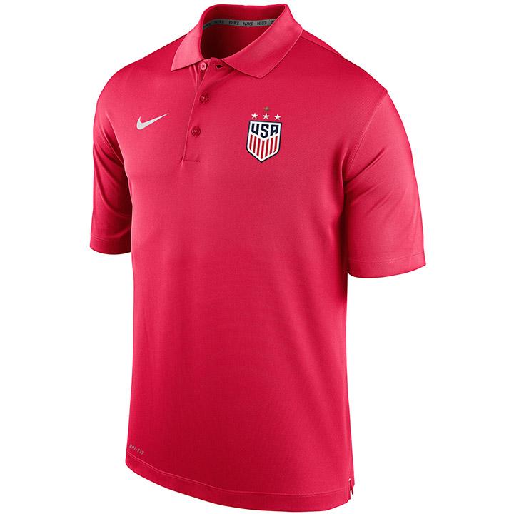 Men's Nike USWNT Varsity Red Polo | U.S 