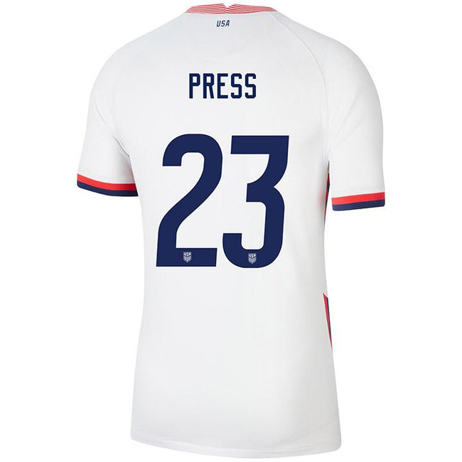 christen press soccer jersey