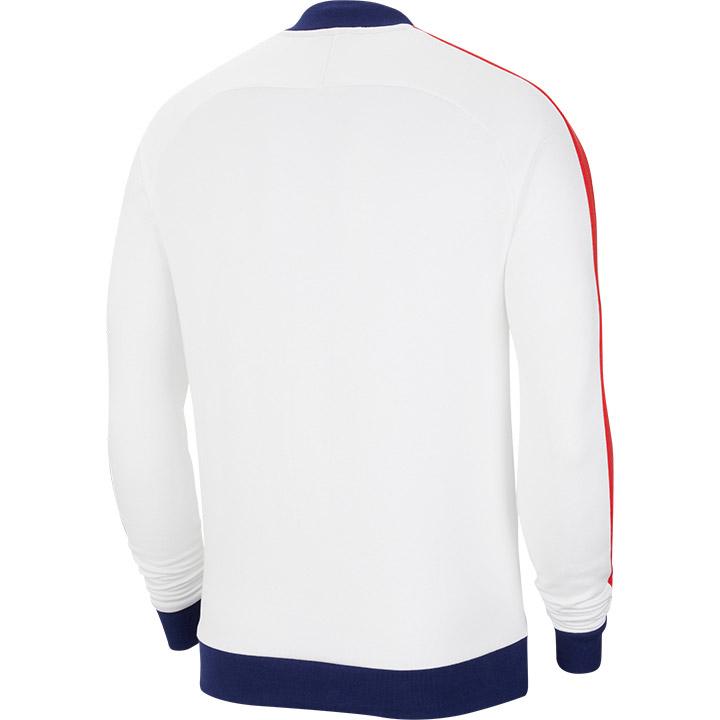 Nike USA White Fleece Track Jacket 