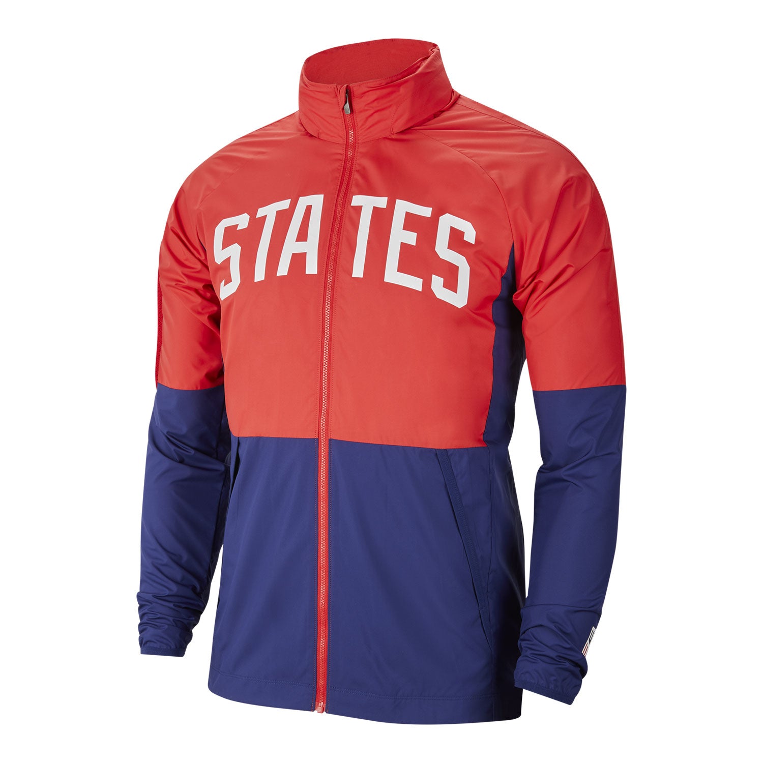 nike red jacket mens