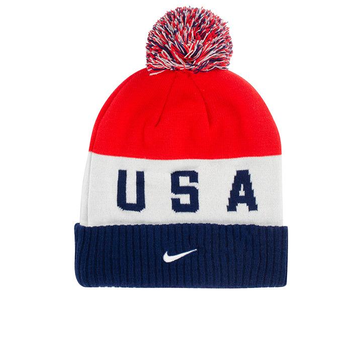 nike beanie with pom