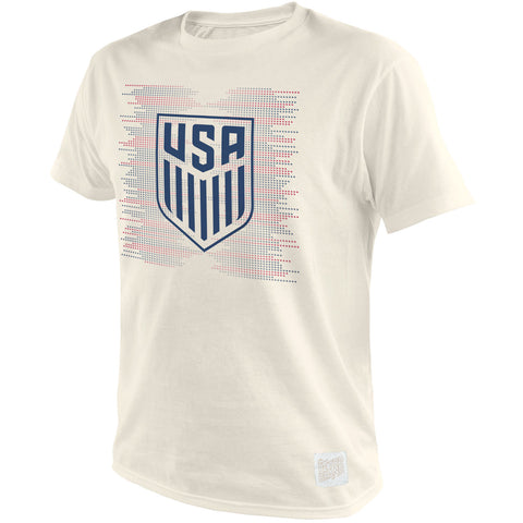 Men's Original Retro USA Crest Vintage White U.S. Soccer Store