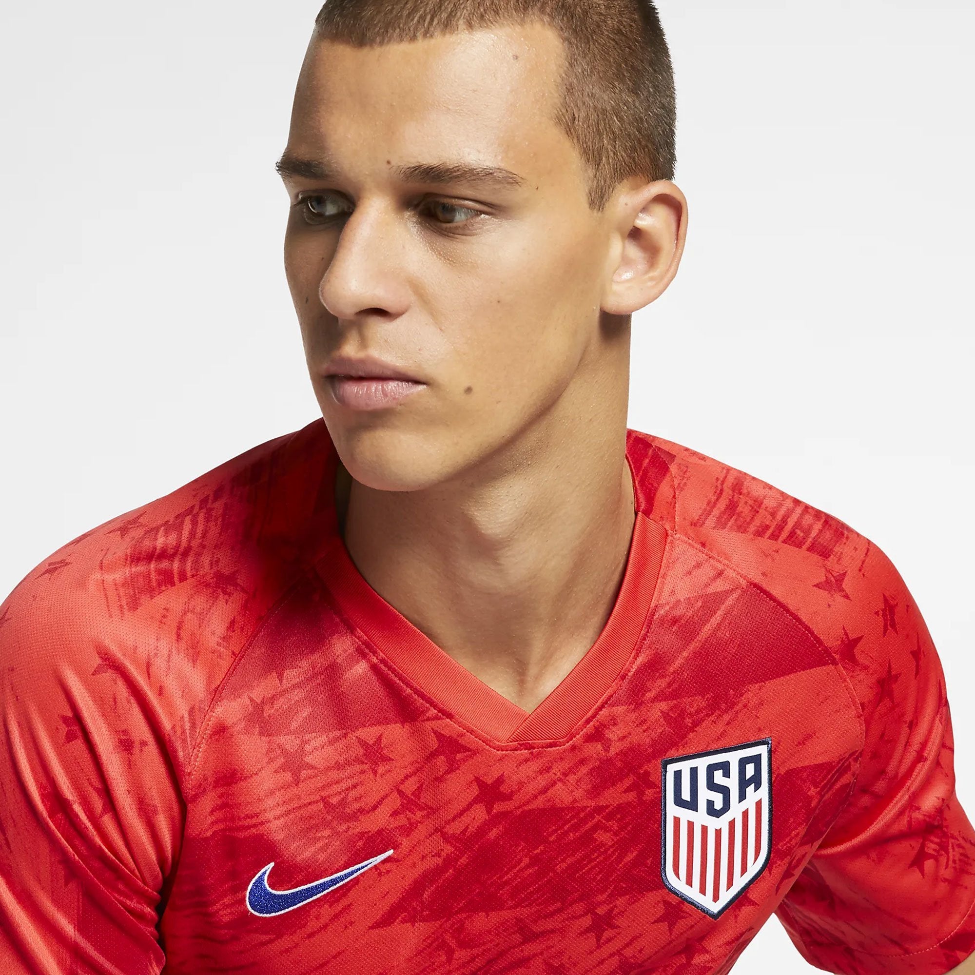 Nike USMNT Stadium Away Red Jersey 