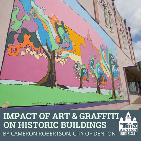 How art and graffiti impact historic buildings