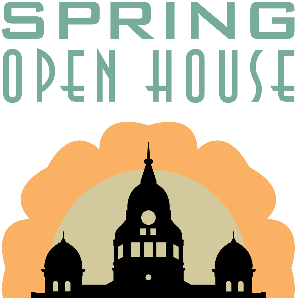 SPRING open house graphic