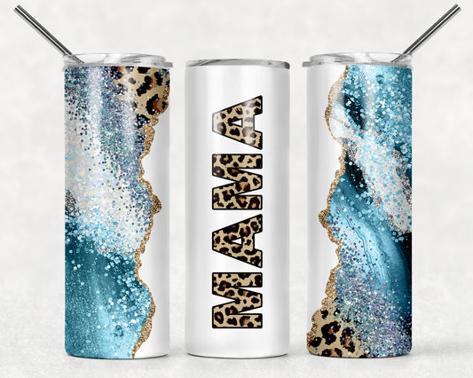 Teal Floral Bride Sublimation Tumbler Wrap - Or Clear Waterslide Wrap –  Made By Momma Waterslides