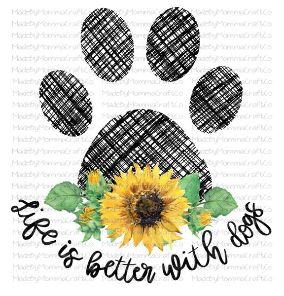 Free Free 309 Sunflower Paw Print Svg SVG PNG EPS DXF File